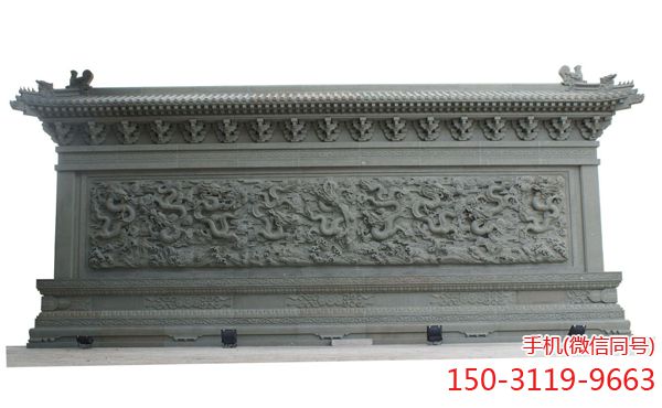 古建龍壁_寺廟景區(qū)建筑壁畫(huà)雕塑