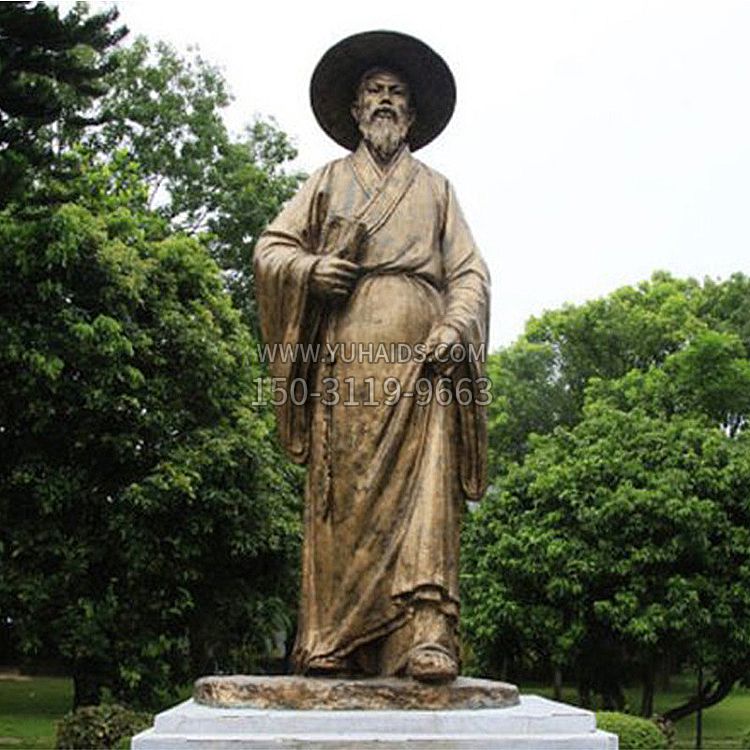 中國(guó)歷史文化名人北宋文學(xué)家蘇軾蘇東坡銅雕像 中國(guó)歷史文化名人北宋文學(xué)家蘇軾蘇東坡銅雕像