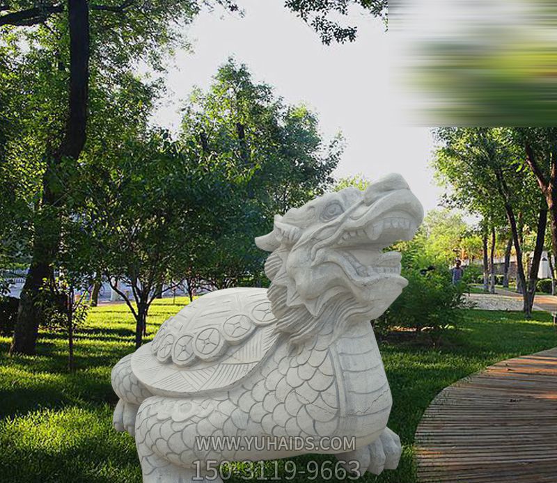 公園里擺放的漢白玉石雕創(chuàng)意龍龜?shù)袼?>
                                <h2>公園里擺放的漢白玉石雕創(chuàng)意龍龜?shù)袼?參數(shù)說明</h2>
                                                                        <table>
                                      <tr>
                                        <th>產(chǎn)品標(biāo)題</th>
                                        <td>公園里擺放的漢白玉石雕創(chuàng)意龍龜?shù)袼?/td>
                                      </tr>
                                      <tr>
                                        <th>發(fā)布時(shí)間</th>
                                        <td>2023-05-30 00:36</td>
                                      </tr>
                                      <tr>
                                        <th>價(jià)格</th>
                                        <td><span>電話咨詢</td>
                                      </tr>
                                                                              <tr>
                                          <th>雕刻內(nèi)容</th>
                                          <td>龍、龍龜</td>
                                        </tr>
                                                                              <tr>
                                          <th>應(yīng)用場(chǎng)所</th>
                                          <td>公園</td>
                                        </tr>
                                                                              <tr>
                                          <th>制作材質(zhì)</th>
                                          <td>漢白玉、石雕</td>
                                        </tr>
                                                                          </table>
                                <h2>公園里擺放的漢白玉石雕創(chuàng)意龍龜?shù)袼?詳細(xì)說明</h2>
                                <p>玉海雕塑是一家綜合性的雕塑公司，擁有多款公園里擺放的漢白玉石雕創(chuàng)意龍龜?shù)袼苣Ｐ停杉庸ざㄖ贫喾N公園里擺放的漢白玉石雕創(chuàng)意龍龜?shù)袼?，支持材質(zhì)、樣式、風(fēng)格、尺寸大小等方面的調(diào)整修改定制。我們所加工制作的公園里擺放的漢白玉石雕創(chuàng)意龍龜?shù)袼苜|(zhì)優(yōu)價(jià)廉，遍布全國多個(gè)省市地區(qū)，想要了解更多案例圖片，請(qǐng)電話或微信咨詢。材質(zhì)、大小、樣式等都可以按需定制，還可根據(jù)您提供給的公園里擺放的漢白玉石雕創(chuàng)意龍龜?shù)袼軜訄D進(jìn)行制作！如有相關(guān)需求，歡迎致電（微信同號(hào)）：<span>150-3119-9663</span></p>
                                                                <div   class=