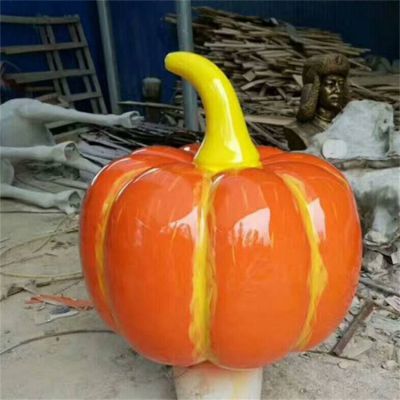 農(nóng)場(chǎng)戶(hù)外玻璃鋼南瓜雕塑