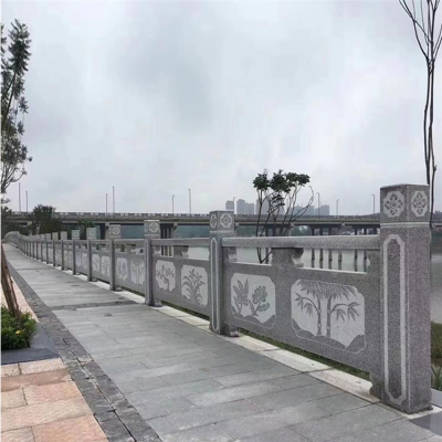 花崗巖客戶欄板，步道護(hù)欄板
