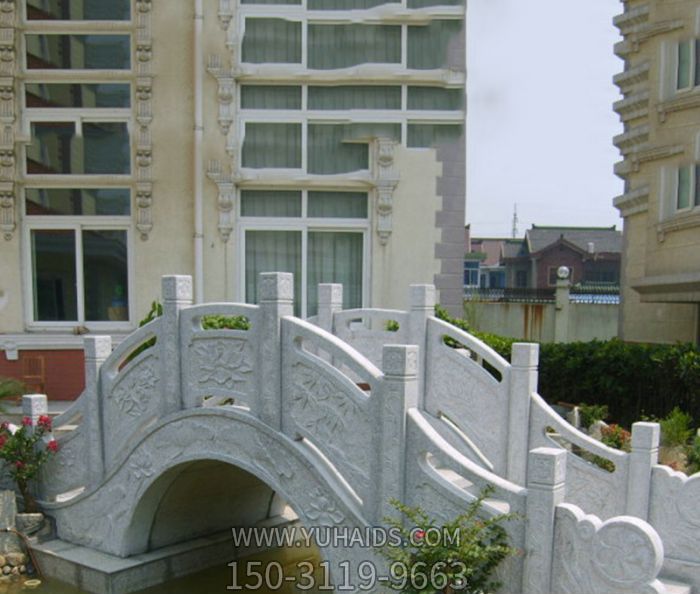 小區(qū)景觀(guān)大理石拱橋雕塑