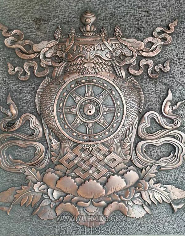 鑄銅浮雕雕刻裝飾畫(huà)雕塑