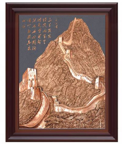 萬(wàn)里長(zhǎng)城浮雕壁畫