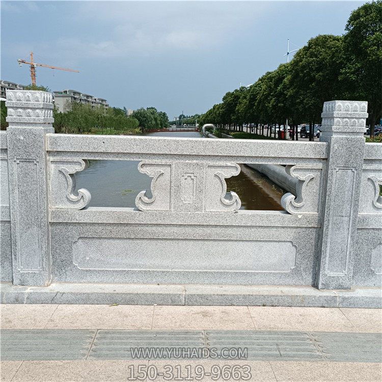 仿古石雕 戶(hù)外青石石雕欄桿欄板雕塑