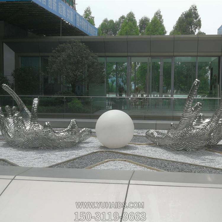 城市不銹鋼雕塑生產(chǎn)廠(chǎng)家戶(hù)外景觀抽象景觀抽象雕塑