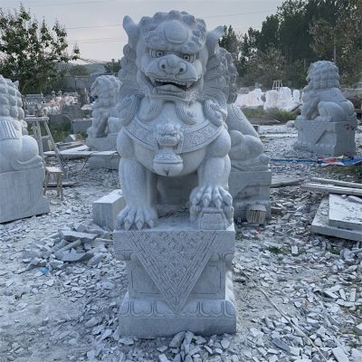 北方石獅子，傳統(tǒng)獅子大理石石雕