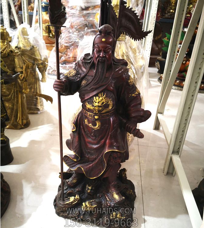 景區(qū)戶(hù)外大型景觀銅雕關(guān)公雕塑