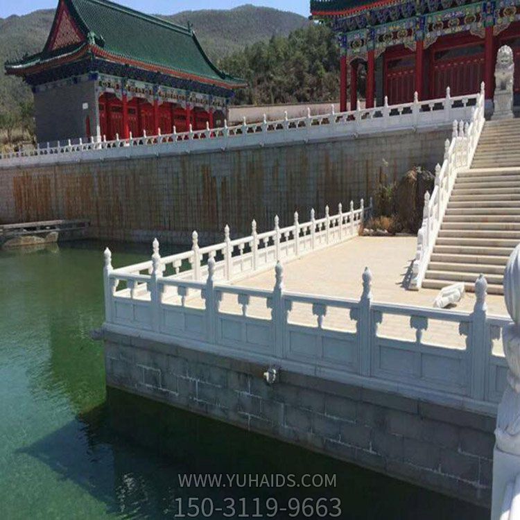 大理石石欄桿 仿古石雕欄板戶(hù)外大型景觀雕塑
