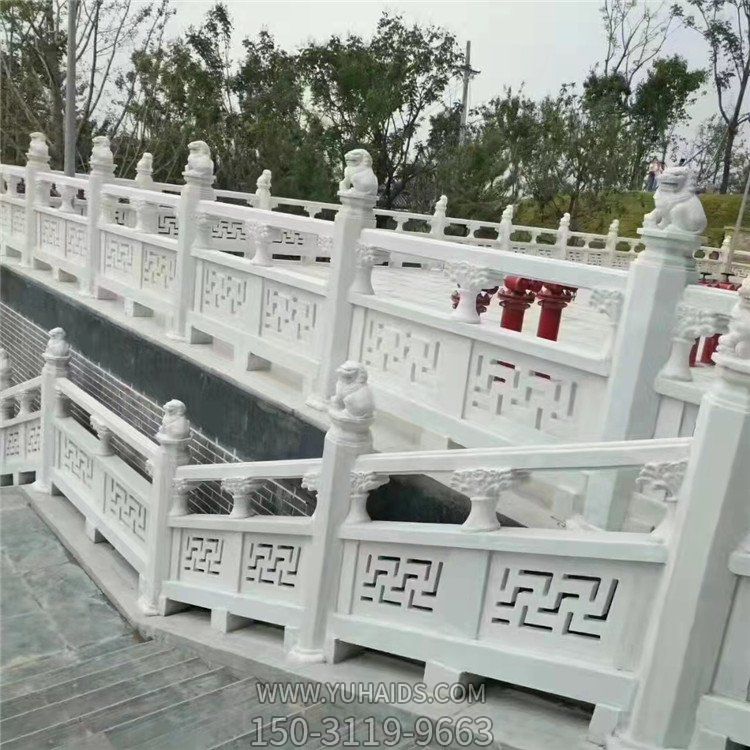 景區(qū)廣場(chǎng)大理石雕刻石欄桿欄板雕塑