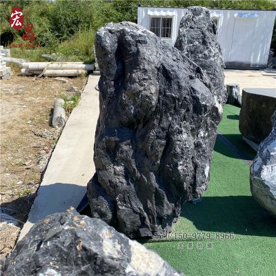 九龍玉景觀(guān)石屏風(fēng)門(mén)牌石路標(biāo)園林假山天石頭然公園庭院別墅影壁石_2424