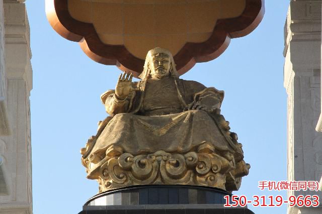 成吉思汗銅雕像 成吉思汗銅雕像